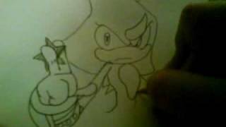 how i draw espio from the chaotix [upl. by Yuri]