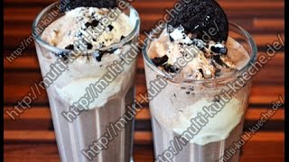 Rezept  Rezepte Oreo  Milchshake [upl. by Attiuqihc]