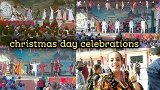 christmas day celebrations in our school 🎅☃️🎄vlog75school christmas jammuvlogger rspura [upl. by Serene651]