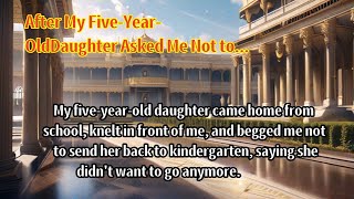 My fiveyearold daughter came home knelt and begged not to go back to kindergarten [upl. by Atsugua624]