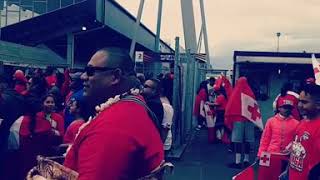 Tokoz N Da Hood TONGA VS KIWIS Hamilton RLWC 2017 [upl. by Devy711]