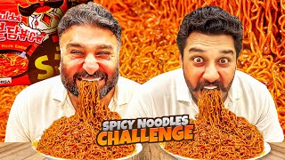 SPICY 🥵 NOODLES CHALLENGE  WINNER GET 100000RS 😱 [upl. by Pierpont]