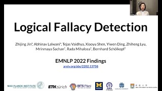 Paper Intro Logical Fallacy Detection EMNLP 2022 Findings [upl. by Fernanda819]