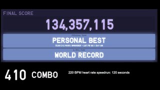 220 BPM heart rate speedrun  four wide blitz world record [upl. by Constancia647]