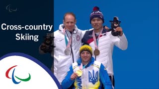 Victory Ceremony  Mens long distance sitting  Nordic Skiing  PyeongChang2018 Paralympic Winter [upl. by Irrac]