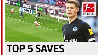 Alexander Nübel  Top 5 Saves [upl. by Faunie]