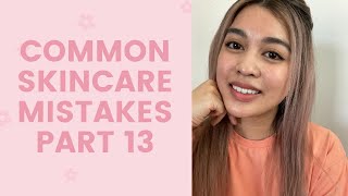 Common Skincare Mistakes 13  FaceTory [upl. by Oswin]