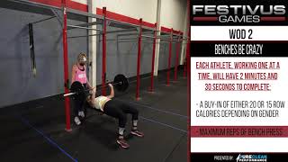 Festivus Games April 24th 2021 Teams of 3 WOD Standards [upl. by Dot435]