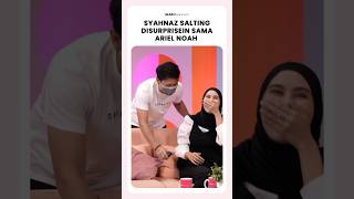 SYAHNAZ SALTING DISURPRISEIN SAMA ARIEL NOAH [upl. by Asalocin]