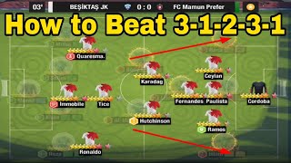 How to beat 31231 formation in Top Eleven 2024 [upl. by Ilek]