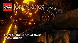 5 The Mines of Moria 100 Guide  LEGO Lord of the Rings [upl. by Haywood]