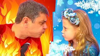 Nastya and a collection of funny stories about dad and Nastyas friends [upl. by Zennas]