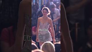 Kendall jenner First walk vs latest 😍 Then and now shorts viral tiktok [upl. by Semreh]