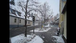 Snow Landscapes Erlangen Herzogenaurach Germany [upl. by Aneram]