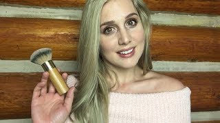 ASMR Softly Touching and Brushing Your Face w Positive Affirmations💕 [upl. by Frohman]