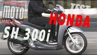 Scooter Honda SH 300i  grandes roues sécurité maxi  Essai [upl. by Shakti]