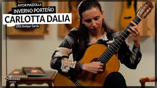 Carlotta Dalia plays Invierno Porteño by Astor Piazzolla on a 1905 Enrique Garcia  Siccas Guitars [upl. by Scammon]