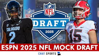 2025 NFL Mock Draft From ESPN’s Matt Miller 1st Round Picks For All 32 Teams WITH Trades [upl. by Yemrej32]