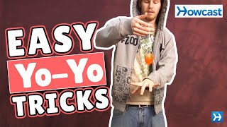 How to Do Easy YoYo Tricks [upl. by Antsirhc926]