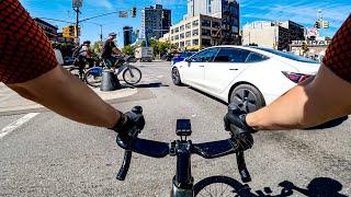 Commuting to Work on a Bicycle in NYC on 911 [upl. by Rafaelia]