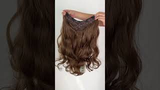 BROWN CLIP IN HAIR EXTENSIONS wigs hair [upl. by Aihsrop]