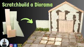 Building A Diorama From Styrofoam  A Step By Step Tutorial [upl. by Anaoy]