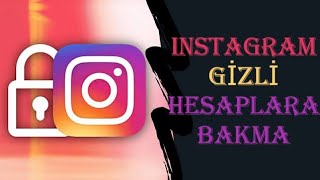 İNSTAGRAM GİZLI HESAPLARI GÖRME 2024 [upl. by Ardnuasak]