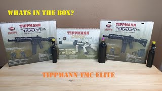 Tippmann TMC Elite  Whats in the box [upl. by Eeral963]