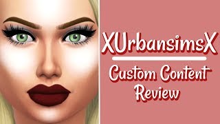 URBANSIMS CUSTOM CONTENT REVIEW  The Sims 4 [upl. by Pestana690]