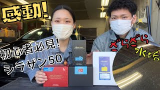 【使い方】シラザン50が凄すぎる！プロも認めた本格コーティング剤でザラザラプリウスが生まれ変わる！ [upl. by Racklin]