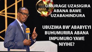 IMPUMURO YAWE NIYIHE NUWUHE MURAGE UZASIGIRA ABANA UZABAHINDURA Pastor Aaron RUHIMBYA [upl. by Eiro]