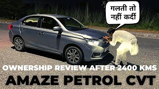 amaze petrol cvt ownership review… better than kiger cvt [upl. by Kenwee]