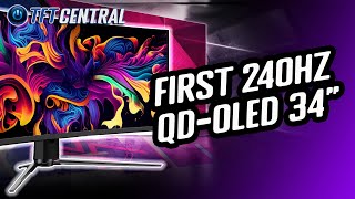 The first 240Hz 34” QDOLED Monitor  MSI MPG 341CQPX QDOLED Review [upl. by Giesser422]