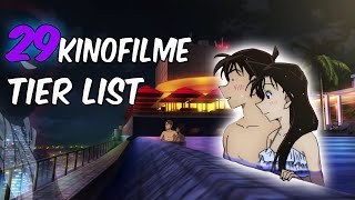 DETEKTIV CONAN  Alle 29 Kinofilme bewerten  TOPTIER LIST [upl. by Ylrbmik778]