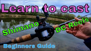 Shimano DC Reel  Tips for Beginners  Reel Setup and Adjustments [upl. by Symer616]