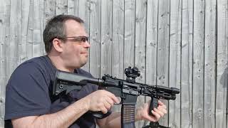 Cyma T8 Daniel Defence M4 PDW SBR CGS GBBR Review [upl. by Werda923]