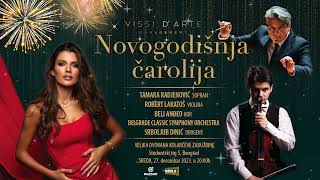 Tamara Radjenovic amp Robert Lakatos Novogodišnji gala koncert na Kolarcu 27122023 [upl. by Naras]