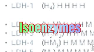 Isoenzymes BiochemistryIsozymes Allozymes Isoforms True isozymes [upl. by Ane]