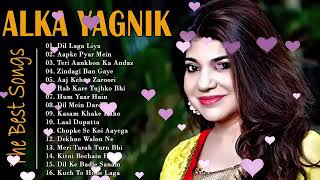 ALKA YAGNIK Hit SOngs  Best Of Alka Yagnik  Latest Bollywood Hindi Songs  Golden Hits [upl. by Alien]