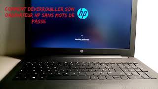 Comment déverouiller son pc hp sans le mots de passe [upl. by Doraj571]