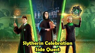 Slytherin Celebration Side Quest Harry Potter Hogwarts Mystery [upl. by Anassor]