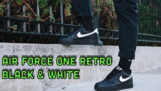 Air Force One retro Black amp White [upl. by Marlow812]