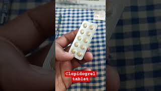 Clopidogrel tablet 👩‍⚕ medicine science pharmacy shorts [upl. by Ttirb875]