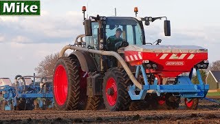 2019  Fendt 516 Black Beauty  Monosem 8Rijer  Seeding maize  Nikkels  Teuge  Loenen  NL [upl. by Eimrej]