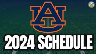 2024 Auburn Football Schedule Preview GAMEBYGAME ANALYSIS [upl. by Byrann]