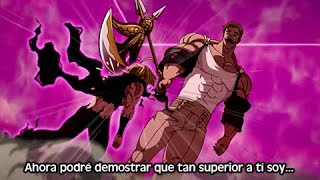 Escanor VS Meliodas NUEVA ANIMACIÓN Trailer FINAL  Fecha de Estreno  Nanatsu no Taizai [upl. by Zonda922]