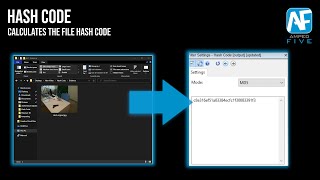Hash Code Calculate the Hash Code in Amped FIVE [upl. by Sirad94]