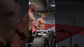 Vor und Nachteile Masse vs definiert sein gym tipps realtalk fitness gymbro [upl. by Eniamor219]