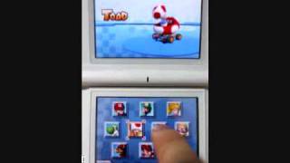 Mario Kart DS  All Characters Karts and Stats [upl. by Ennahoj]