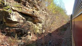 Riding the Former Tennessee Central Railway  Now Lhoist [upl. by Kolk]